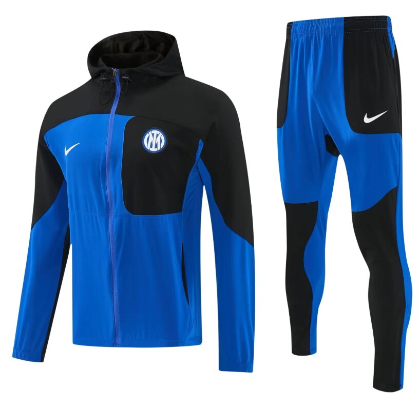 AAA Quality Inter Milan 26/27 Hoodie Tracksuit - Black/Blue